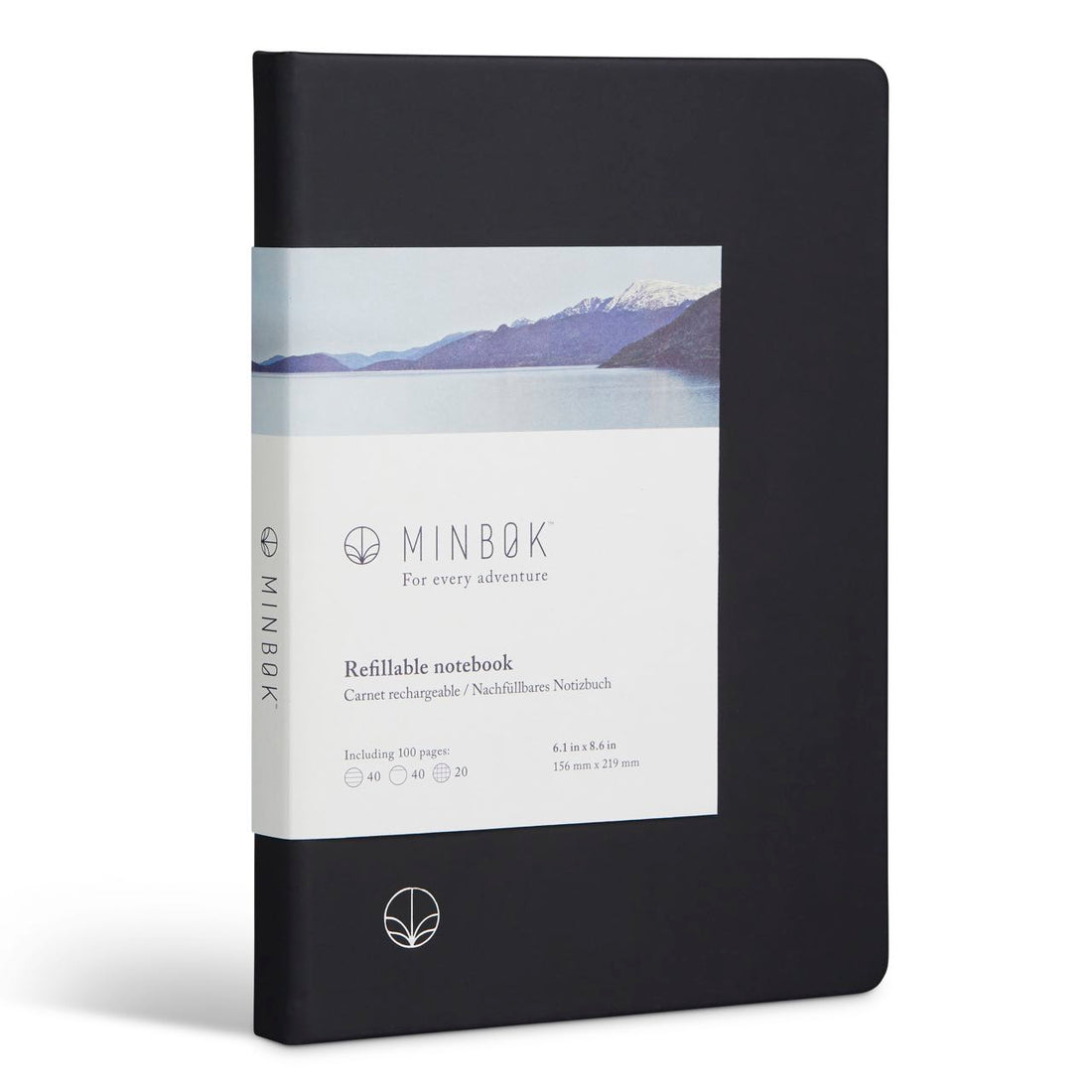 Minbøk  carnet rechargeable - Large format