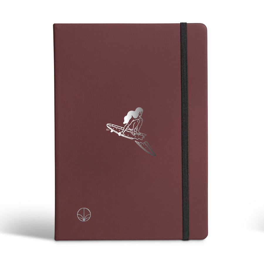 Burgundy Large Refillable Notebook Out of the x Minbøk edition